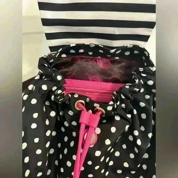 Betsey Johnson bookbag purse medium sized backpack - Picture 3 of 9